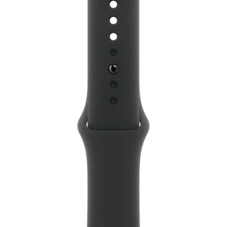 Apple Watch Series 11 42mm Aluminum Jet Black Case Black Sport Band M/L