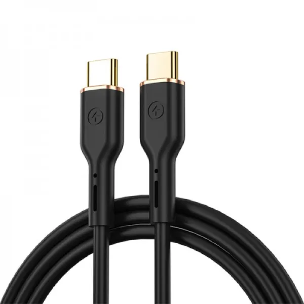 Кабель WIWU Vigor USB-C to USB-C 1m 100W Black