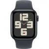 Apple Watch Series SE 2024 40mm Midnight Aluminum Case with Midnight Sport Band S/M