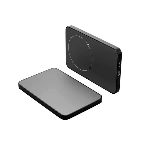 Аккумулятор внешний VLP Diamond Energy MagSafe, Qi2, 5000 mAh, USB-C, Черный Титан