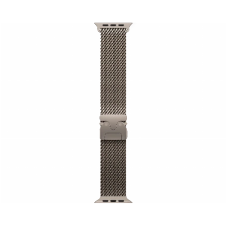 Apple Watch Series Ultra 2 49mm Natural Titanium Case with Titanium Milanese Loop S